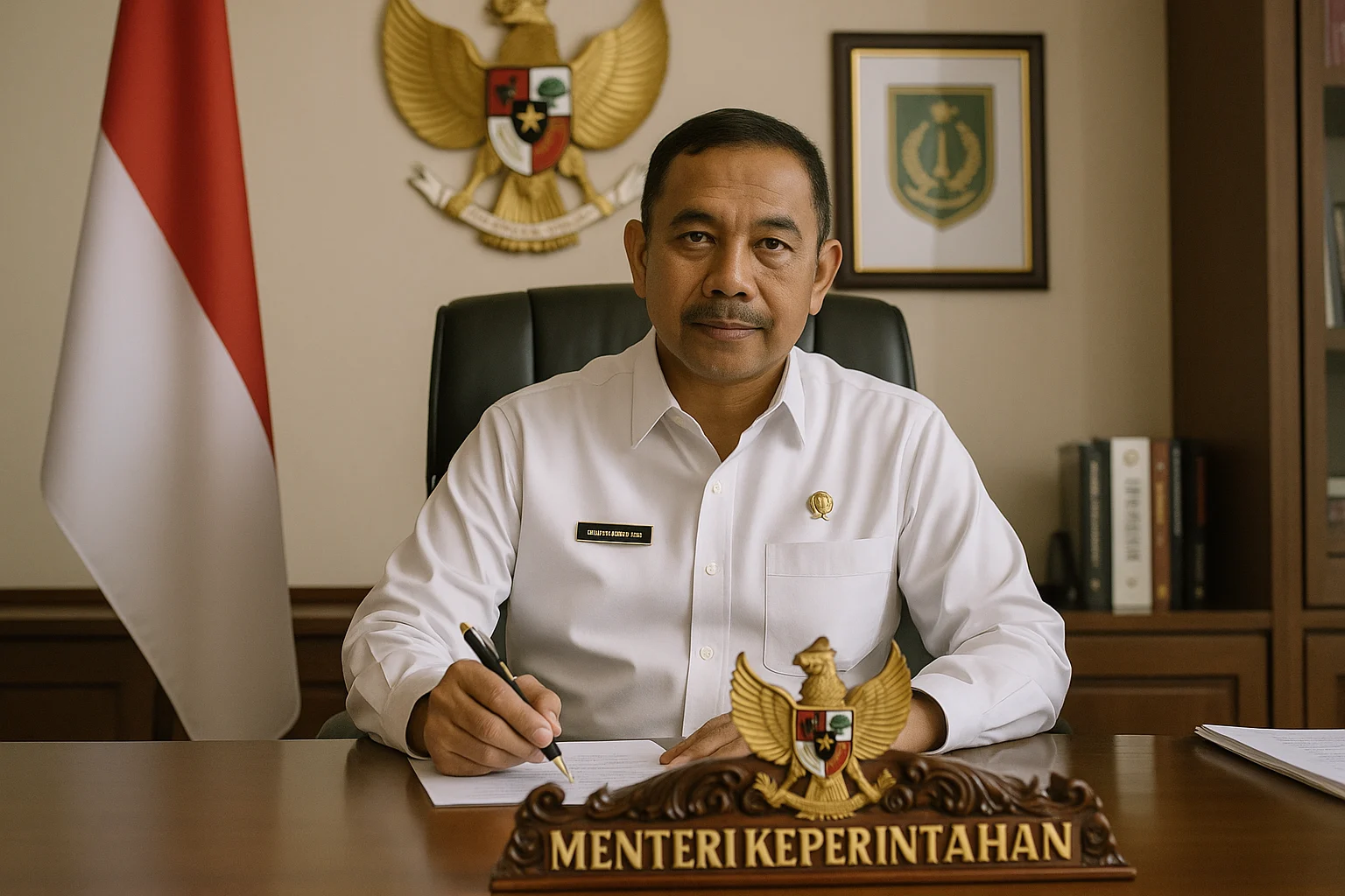 Ilustrasi pemerintah sebagai pelaku rumah tangga pemerintahan yang mengatur perekonomian.