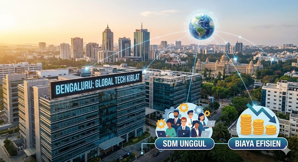 Bangalore Jadi Kiblat Teknologi Dunia? (Faktor SDM & Biaya)