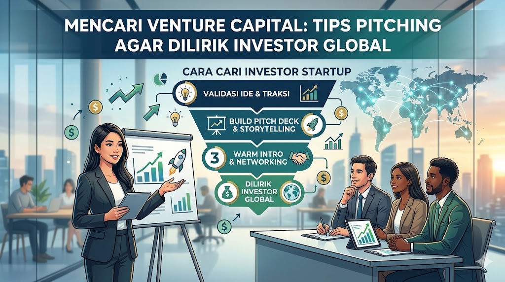 Mencari Venture Capital: Tips Pitching agar Dilirik Investor Global