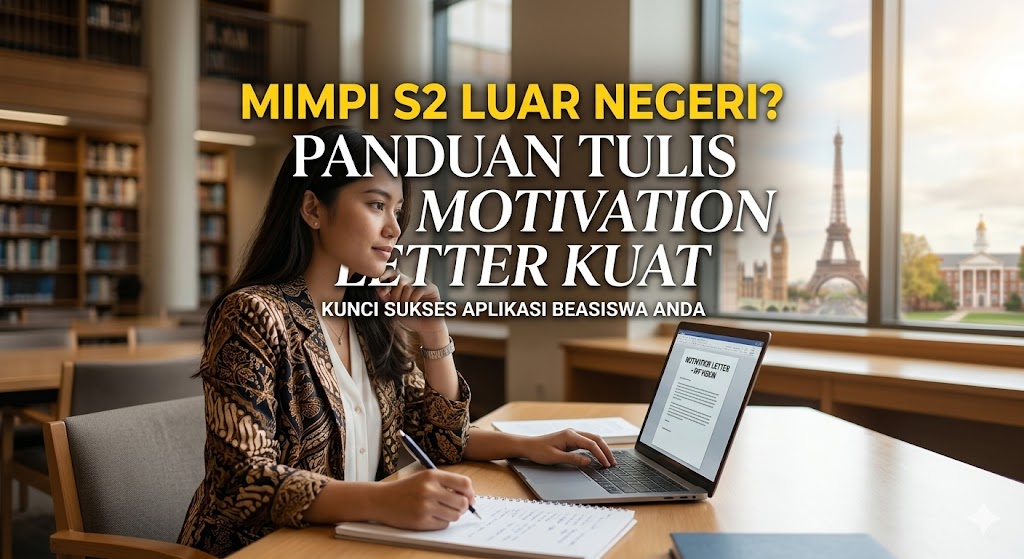 Beasiswa S2 Luar Negeri: Panduan Menulis Motivation Letter yang Kuat