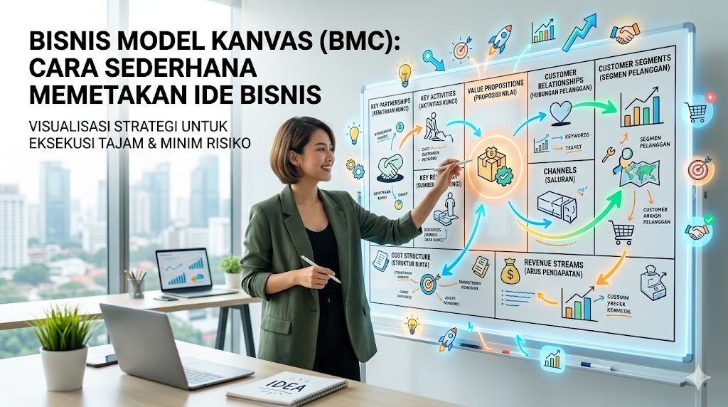 Bisnis Model Kanvas (BMC): cara sederhana memetakan ide bisnis