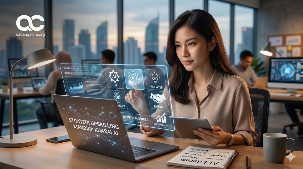 strategi upskilling untuk menghadapi persaingan kerja berbasis AI