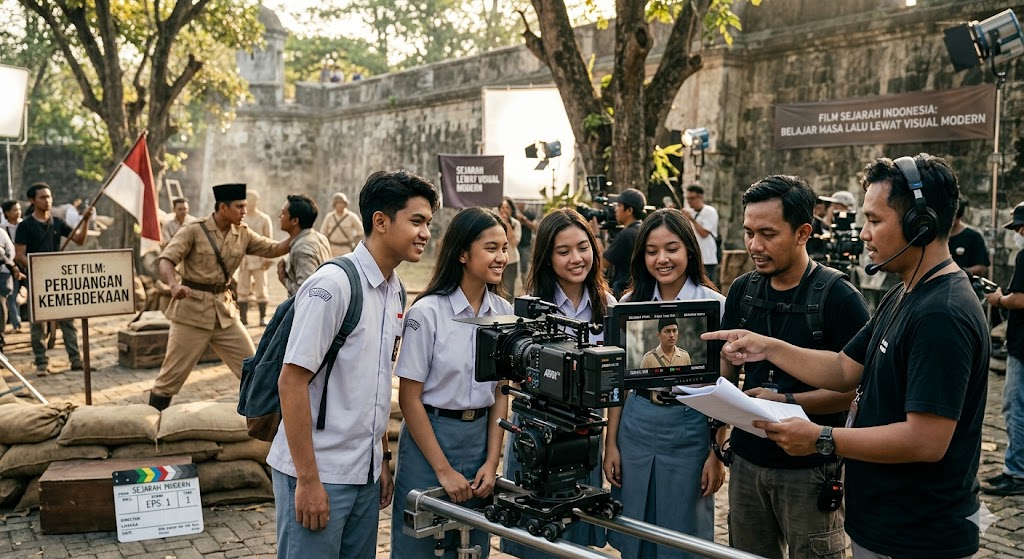 film sejarah Indonesia: belajar masa lalu lewat visual modern